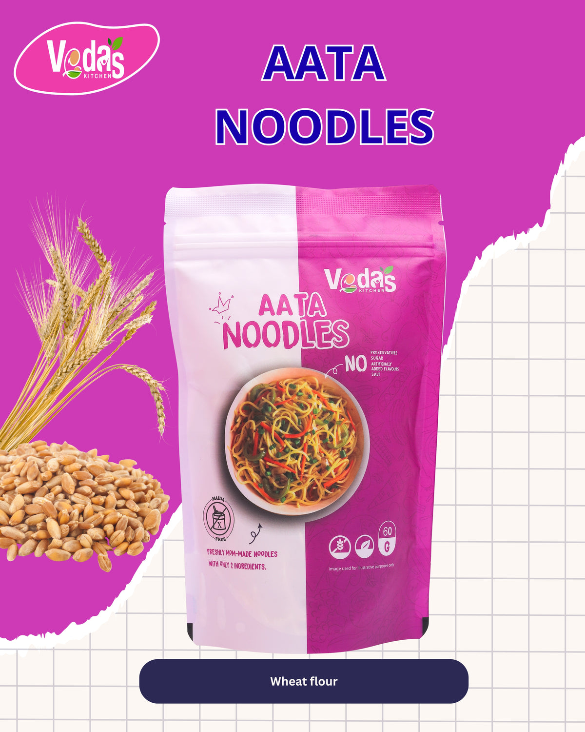 Aata Texture AATA NOODLES – VEDAS KITCHEN